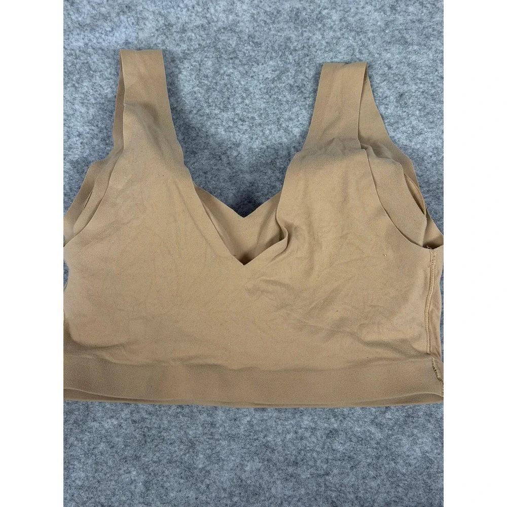 Soma Enbliss Bralette Tan Nude Wireless Seamless Bra Size S Small Q1 RN79984‎